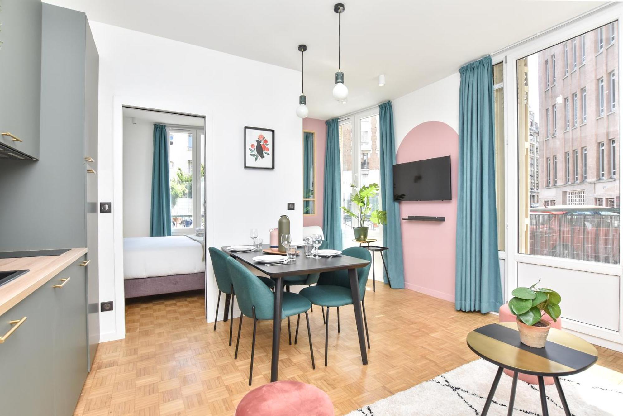 Апартаменты Charming And Cosy Flat Next To The Eiffel Tower Париж Экстерьер фото