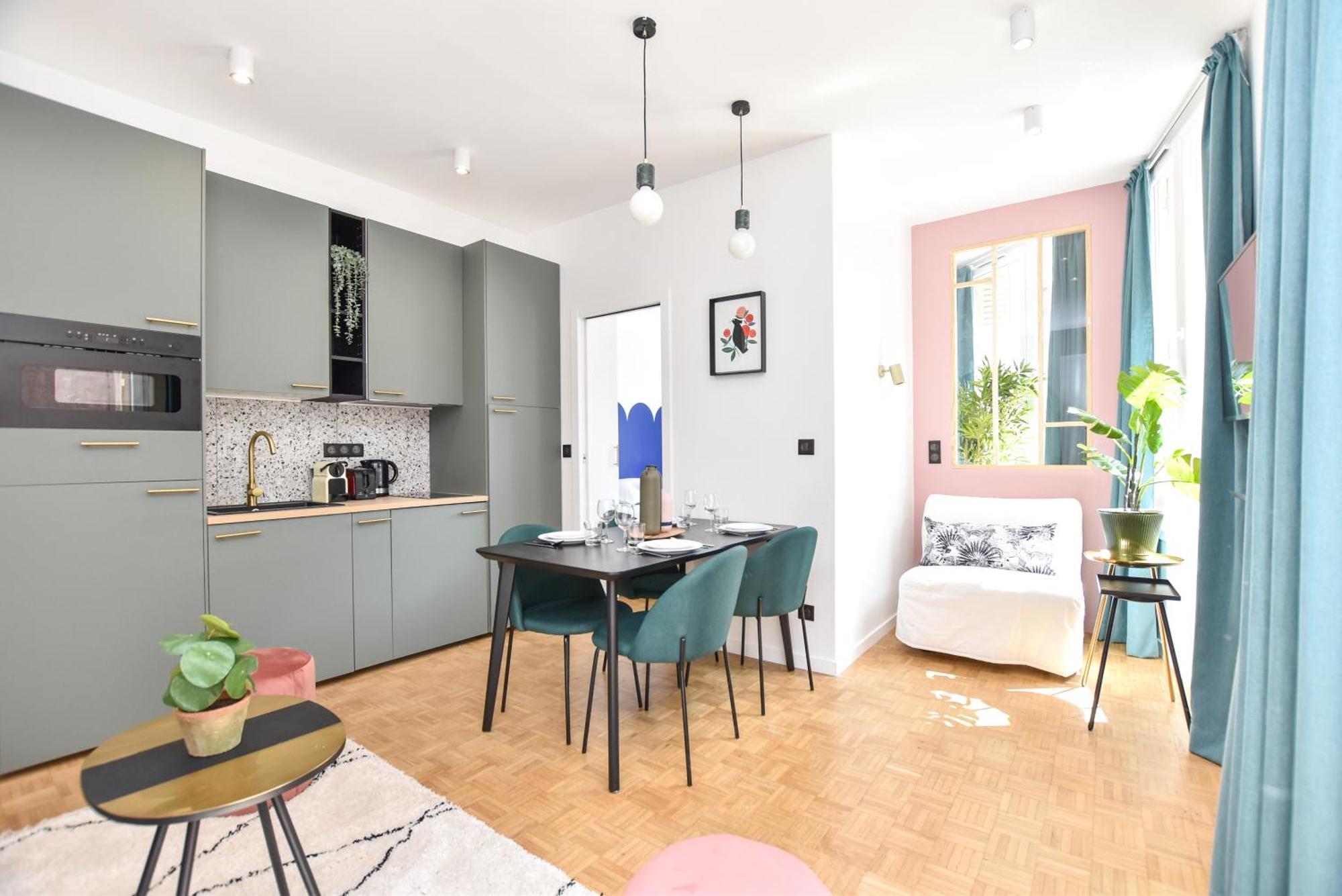 Апартаменты Charming And Cosy Flat Next To The Eiffel Tower Париж Экстерьер фото